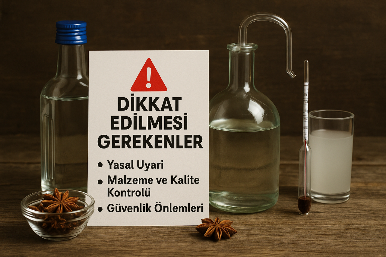 Evde Rakı Yapımı (Bilgilendirici )