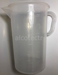 Şeffaf Karıstırma Kabı 3 litre (3000 ml.Ölcekli