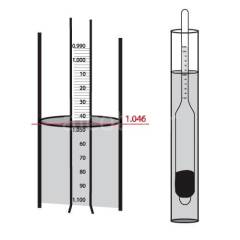 Hidrometre 1000-1100 maişe için ( 30 cm. ) FRANCE